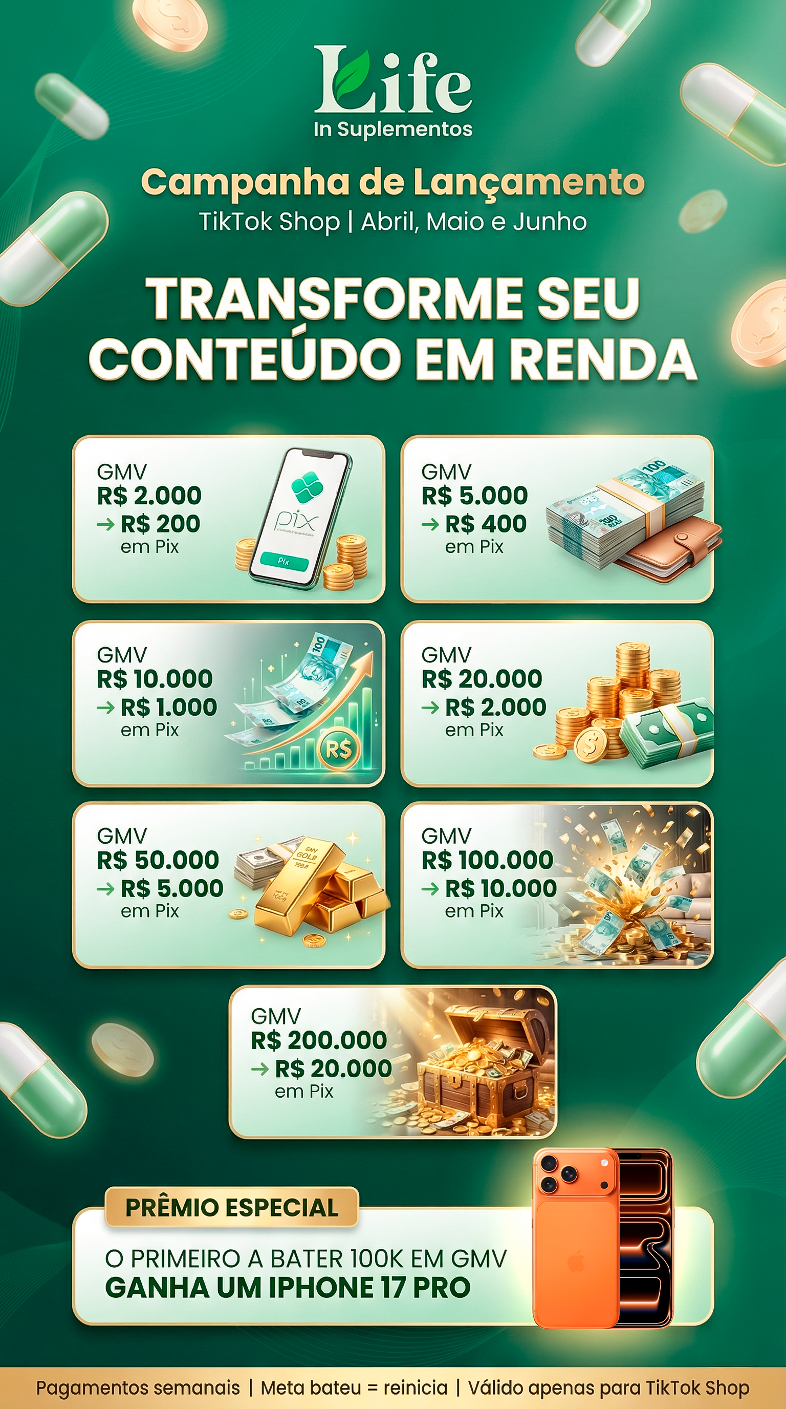 Campanha de Lançamento Life In